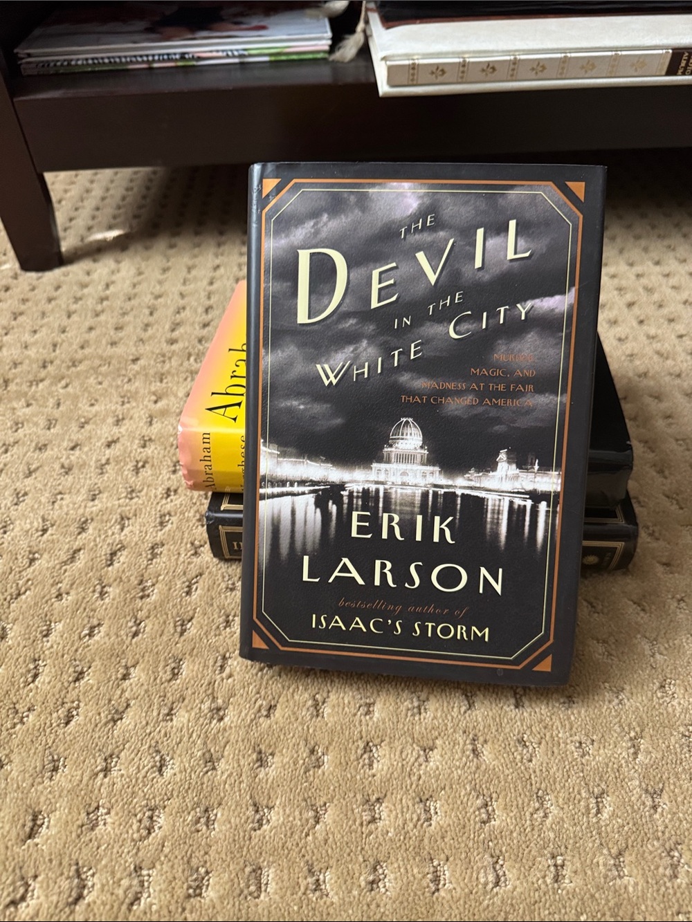 The Devil in the White City by Erik Larson - Black Cover
